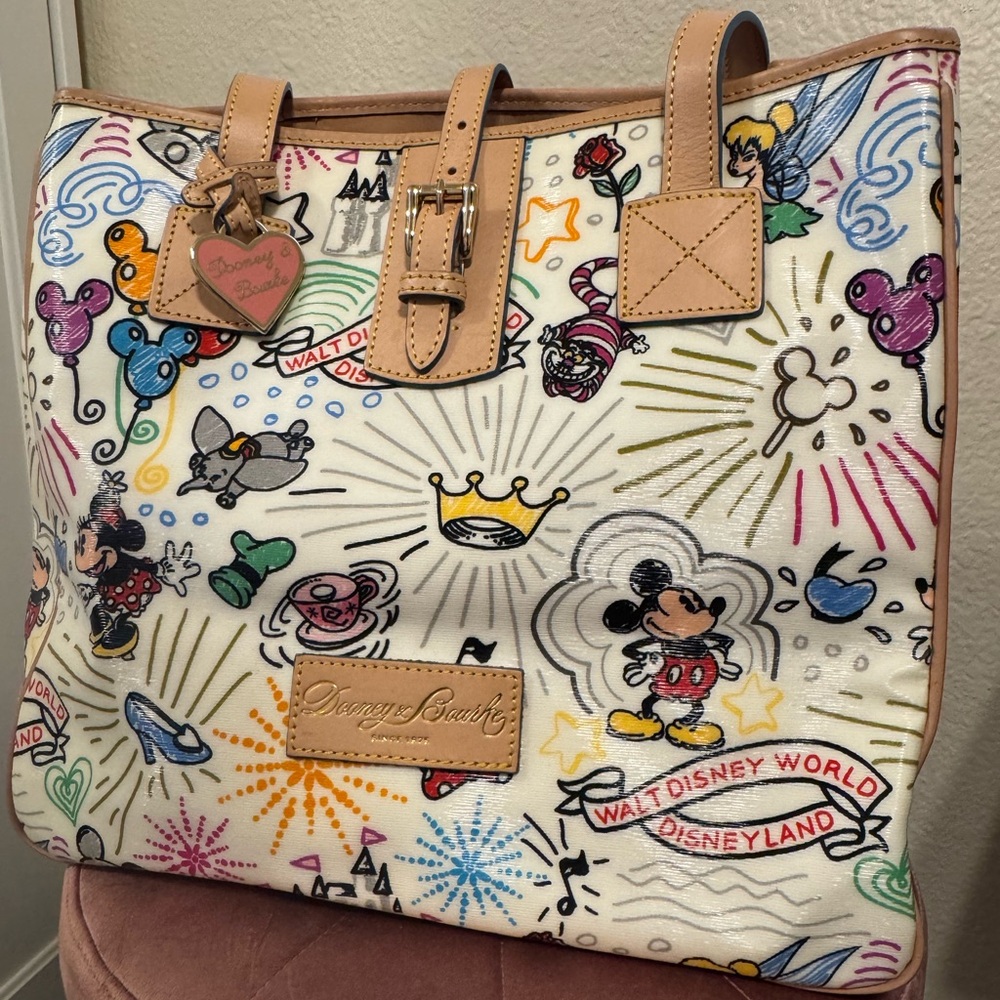 Dooney & Bourke Disney Sketch Satchel